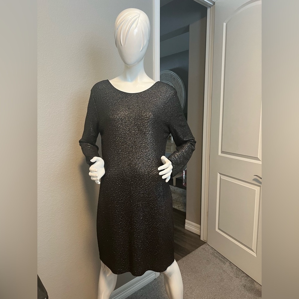 Women's Jennifer Lopez Lurex Textured Sheath Dress size XL